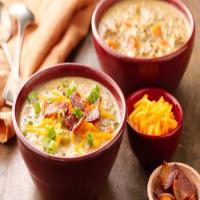Slow-Cooker Cheesy Chicken and Bacon Soup image