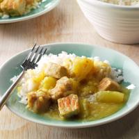 Curried Pork and Green Tomatoes image