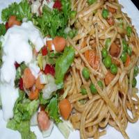 Pasta With Tomato and Peas_image