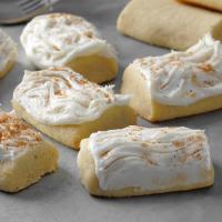 Frosted Nutmeg Log Cookies image