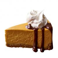 Pumpkin Cheesecake With Bourbon-Spiked Cream_image