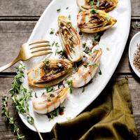 Sautéed Endive With Balsamic Butter_image