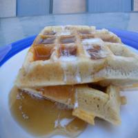 Peanut Butter & Jelly Waffles image