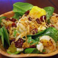 Tropical Shrimp Spinach Salad_image