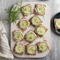 Savory Cucumber Sandwiches_image