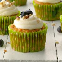 Carrot Blueberry Cupcakes image