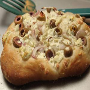 Cheese and Olive Focaccia_image