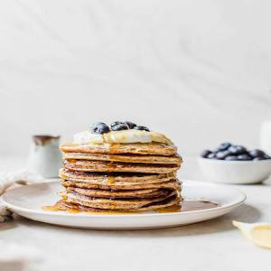 Blueberry Chia Seed Pancakes_image
