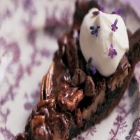 Chocolate Pecan Pie with Chocolate Crust_image