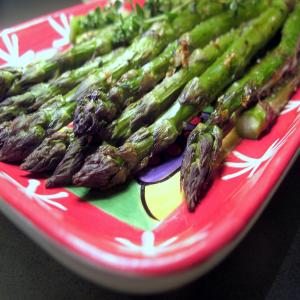 Thyme Roasted Asparagus image