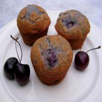 Fresh Cherry Pecan Muffins image