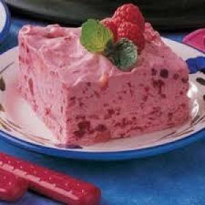 Rich and Creamy Frozen Berry Dessert- Quick & Easy_image