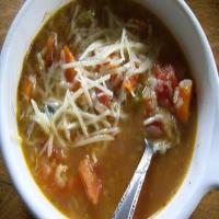 Main dish Minestrone (soup)_image