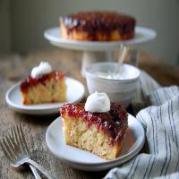 Alice Waters's Cranberry Upside-Down Cake_image