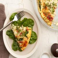 Bacon and Spinach Crustless Quiche_image