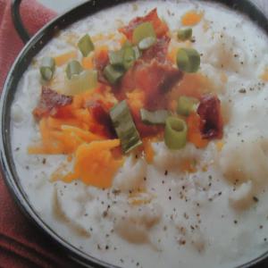 My Delicious Baked Potato and Bacon Soup_image