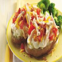 Chicken and Tomato Topped Potatoes_image