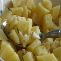 Spanish Tapas Potatoes in Garlic Mayonnaise_image