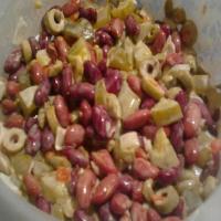 Red Kidney Bean salad._image