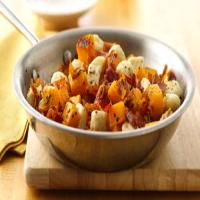 Gnudi with Butternut Squash, Sage and Crispy Prosciutto Topping_image