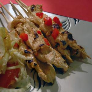 Chicken and Roasted Pepper Skewers_image