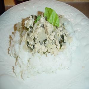 Ground Chicken Stir Fried with Basil - Kai Pad Bai Kaprow_image