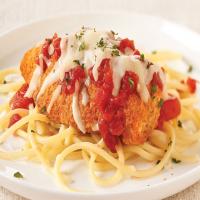 Simple Chicken Parmesan with Spaghetti_image