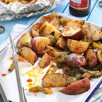 Grilled Potatoes & Peppers image
