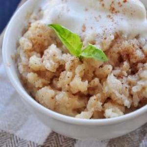 Old Fashioned Slow Cooker Rice Pudding Recipe - (4.3/5)_image