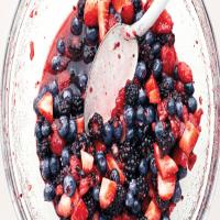 Macerated Berry Topping image