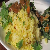 Nimbu Ka Chaval (Saffron Rice With Lime) image