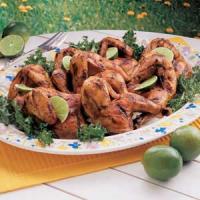 Marinated Grilled Game Hens_image