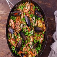 Spanish Seafood Paella image