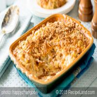 'Cracker Barrel' Hashbrown Casserole with French Onion Topping_image