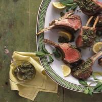 Rack of Lamb with Mint and Capers Recipe - (5/5) image