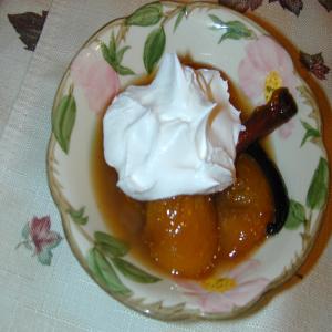 Baked Marsala Peaches image