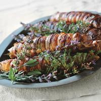 Roasted Pork Tenderloin with Bacon and Herbs image