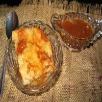 Irish Cream Bread Pudding With Caramel Irish Cream Sauce_image