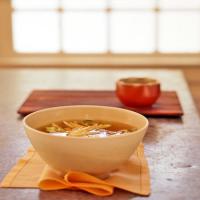 Miso Soup with Enoki Mushrooms image