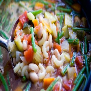 Summer Minestrone with Fresh Basil_image