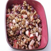 Wheat Berry Salad With Red Fruit_image