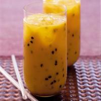 Tropical breakfast smoothie image