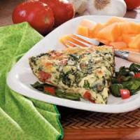 Blue Cheese Spinach Frittata image