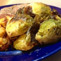 Duck Fat-Roasted Brussels Sprouts image