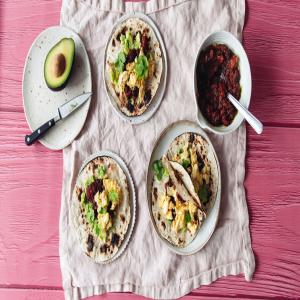 Egg and Avocado Wraps (Weight Watchers) image