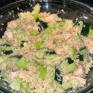 Salmon Cucumber Couscous Salad_image