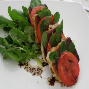 Arugula, Crispy Mozzarella Cheese, Tomato Salad_image