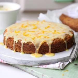 Carrot, courgette & orange cakes image
