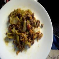 Mild Curry Ground Beef and Cabbage image