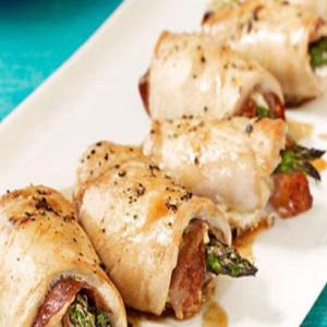 Asparagus Chicken Roulade_image